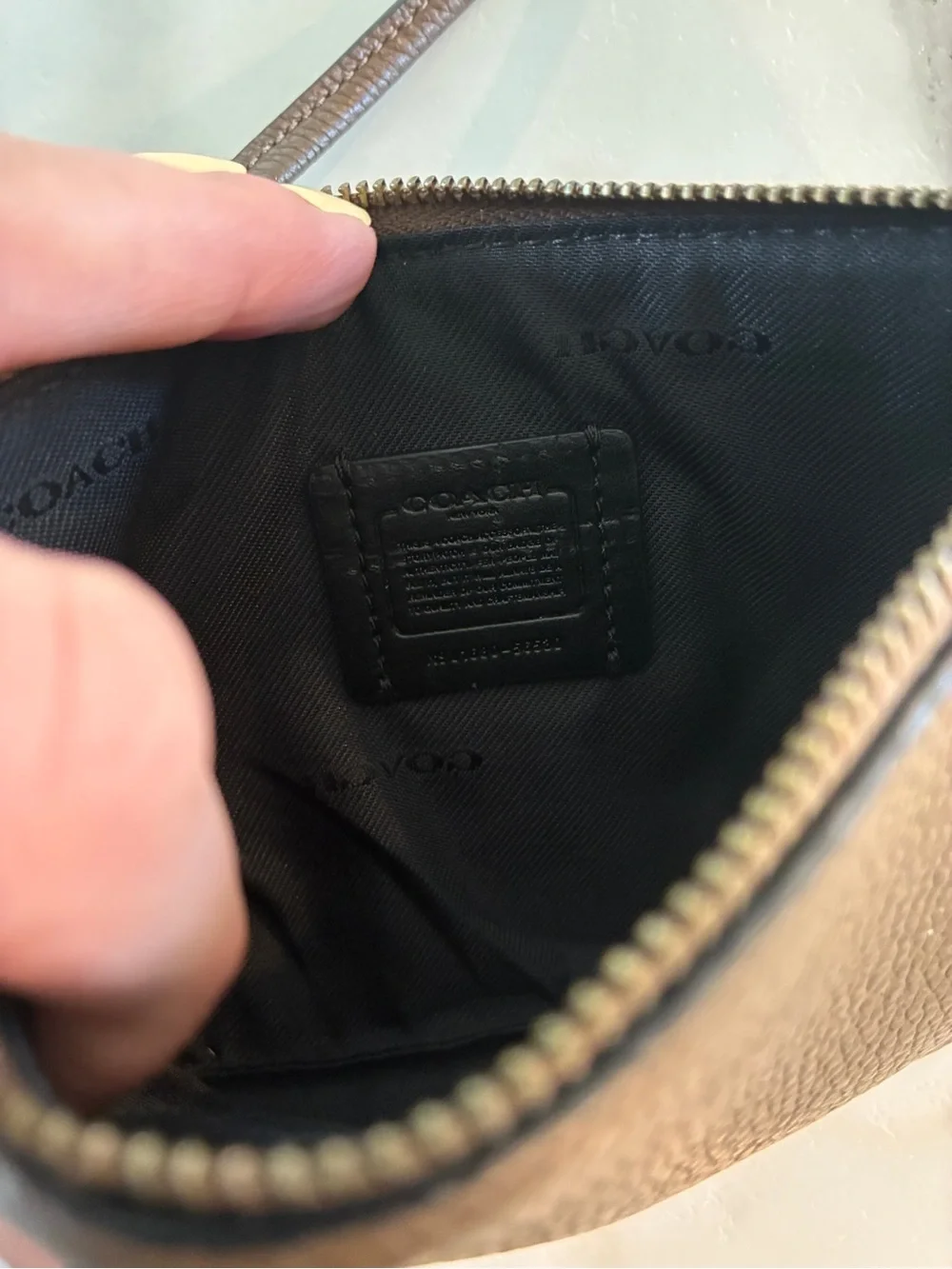 Coach Western Wristlet